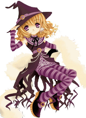 Résultat de recherche d'images pour "manga fille halloween"